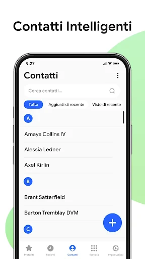 Contatti e telefonate screenshot