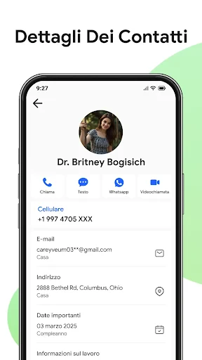 Contatti e telefonate screenshot