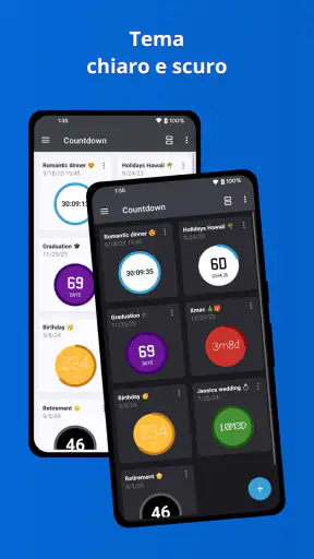 Conto alla Rovescia con Widget screenshot