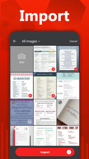 Convertitore PDF - Foto in PDF screenshot