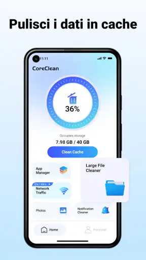 CoreClean: Rapido e Veloce screenshot