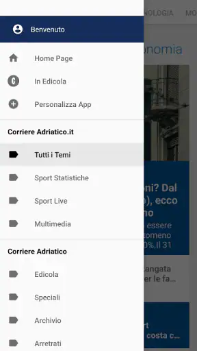 Corriere Adriatico screenshot