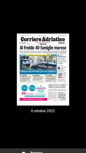 Corriere Adriatico screenshot