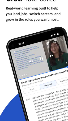 Coursera: crescita di carriera screenshot