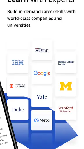 Coursera: crescita di carriera screenshot