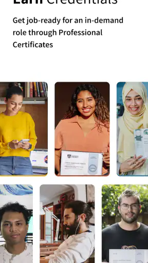 Coursera: crescita di carriera screenshot