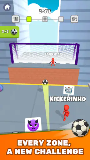 Crazy Kick! Fun Football game screenshot