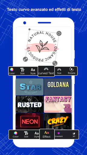Crea Logo personalizzati Loghi screenshot