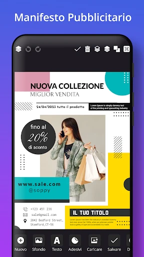 Crea Volantini locandine maker screenshot