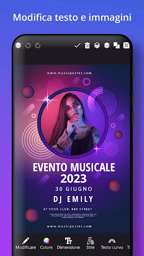 Crea Volantini locandine maker screenshot