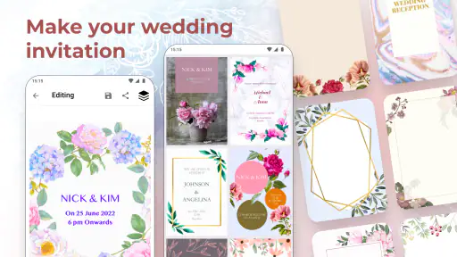 Creatore di carte di nozze screenshot