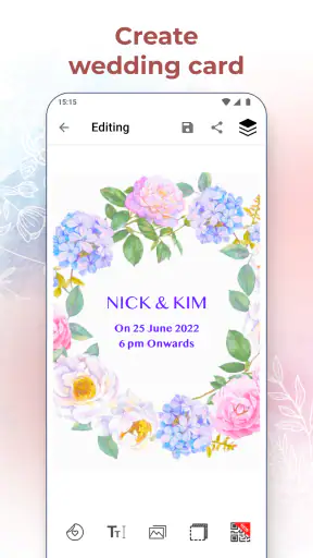 Creatore di carte di nozze screenshot