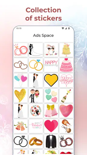 Creatore di carte di nozze screenshot