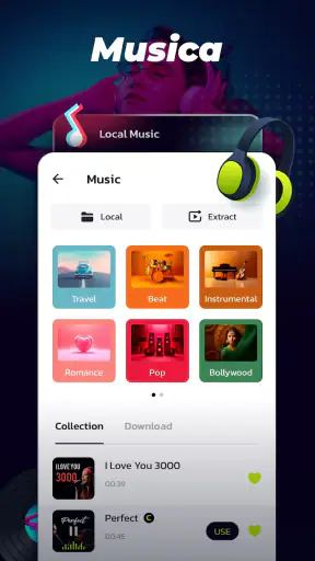 Creatore di video con musica screenshot