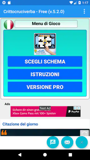Cruciverba Crittografati screenshot