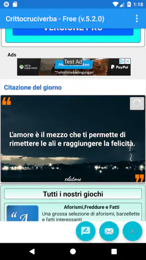 Cruciverba Crittografati screenshot