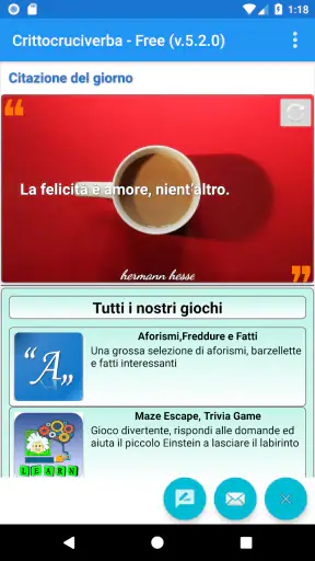 Cruciverba Crittografati screenshot