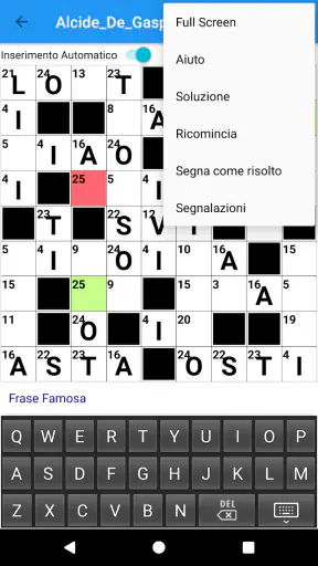 Cruciverba Crittografati screenshot