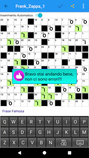 Cruciverba Crittografati screenshot