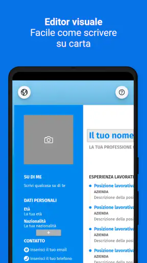 Curriculum Vitae - CV PDF screenshot