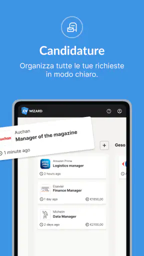 CVwizard: Curriculum con IA screenshot