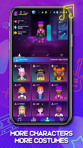 Cyber Surfer:Avventura ritmica screenshot