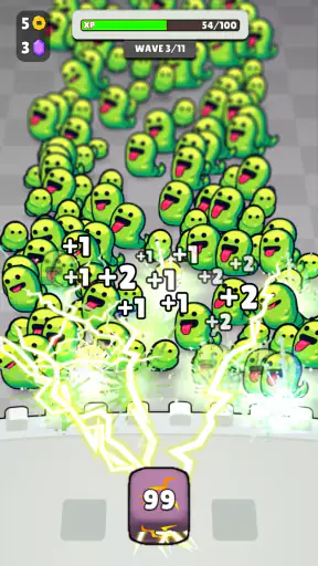 Dice vs Monsters: Difesa Idle screenshot