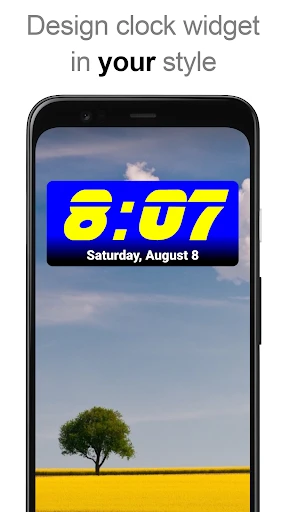 DIGI Clock Widget screenshot