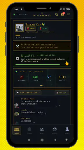 Diplomazia - Strategia online screenshot