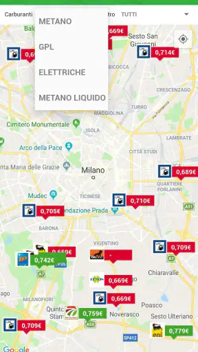 Distributori Metano, GPL e Col screenshot