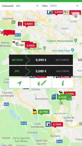 Distributori Metano, GPL e Col screenshot