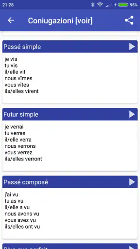 Dizionario Francese - Offline screenshot