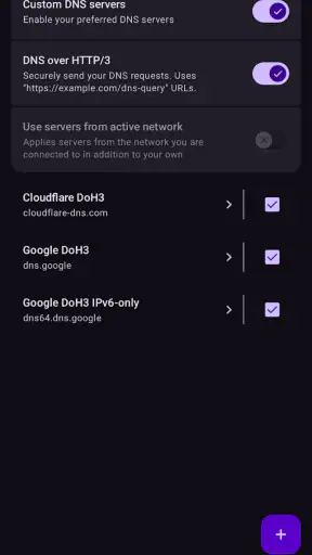 DNSNet screenshot