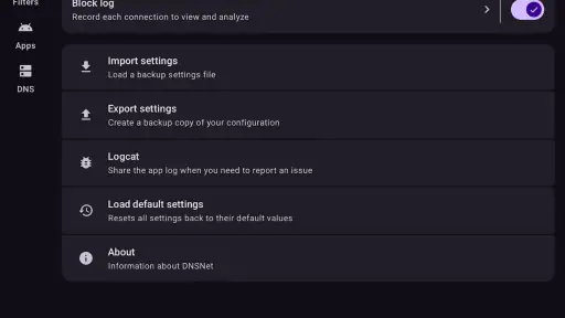 DNSNet screenshot