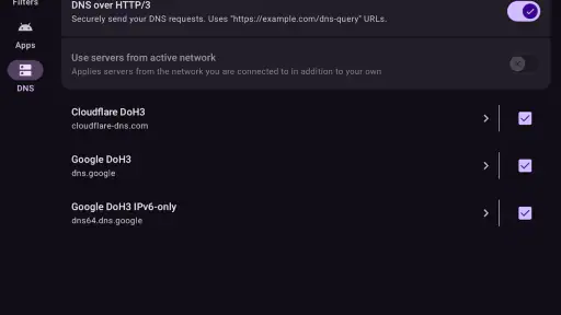 DNSNet screenshot