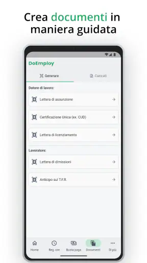 DoEmploy: Busta paga domestico screenshot