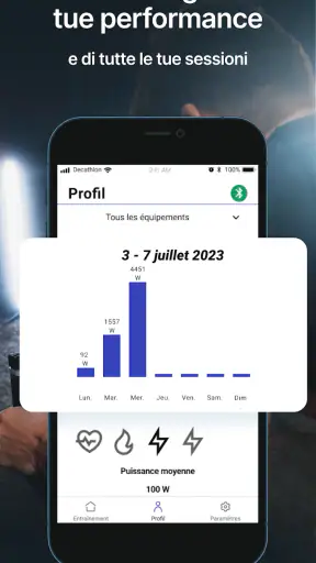 Domyos E CONNECTED screenshot
