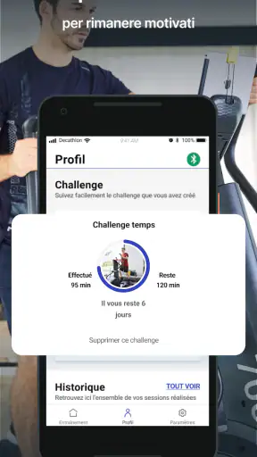 Domyos E CONNECTED screenshot