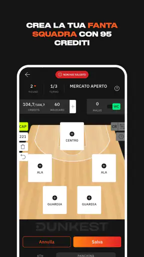 Dunkest - Fantabasket NBA screenshot