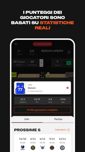 Dunkest - Fantabasket NBA screenshot