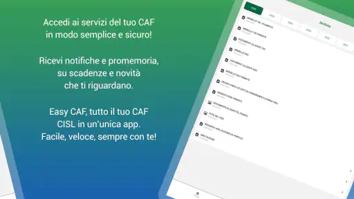 Easy CAF screenshot