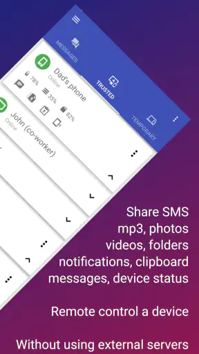 EasyJoin: SMS from PC & Sync screenshot