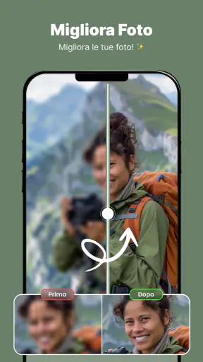 Editor di foto screenshot