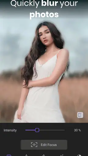 editor di foto sfocate screenshot