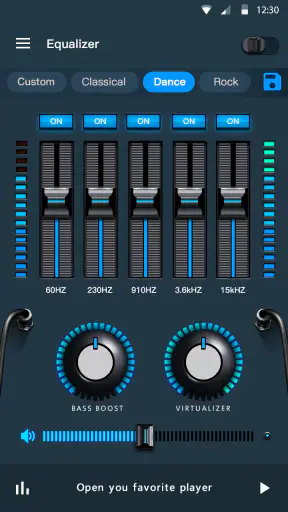 Equalizzatore - Booster bassi screenshot