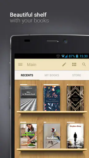 eReader Prestigio: Lettore screenshot