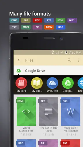 eReader Prestigio: Lettore screenshot