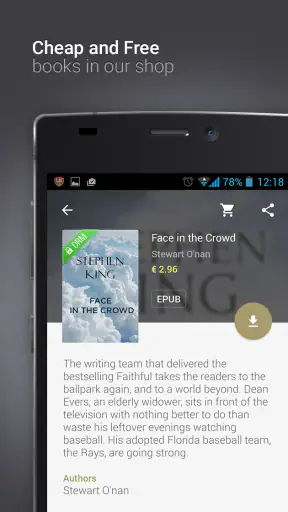 eReader Prestigio: Lettore screenshot