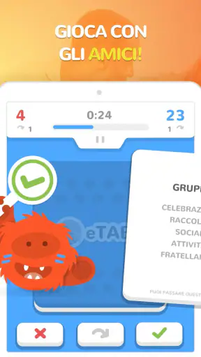 eTABU - Gioco Social screenshot
