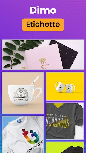 Etichette personalizzate screenshot